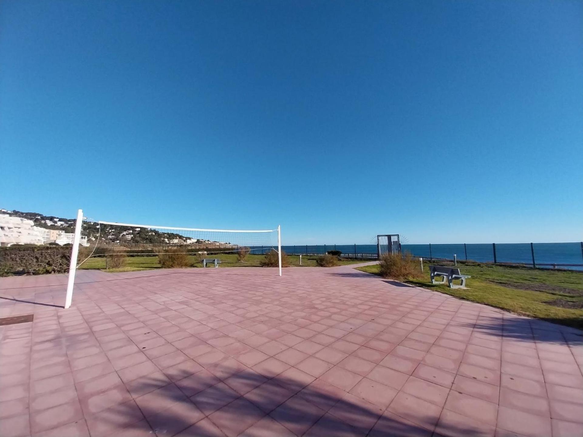 Studio Vue Mer Avec Pkg, Piscine, Tennis, Plage Direct Sète Exteriér fotografie