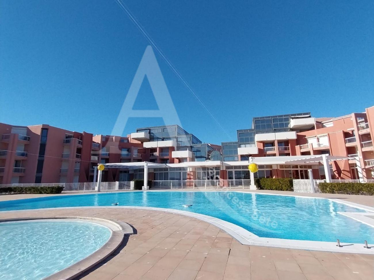 Studio Vue Mer Avec Pkg, Piscine, Tennis, Plage Direct Sète Exteriér fotografie