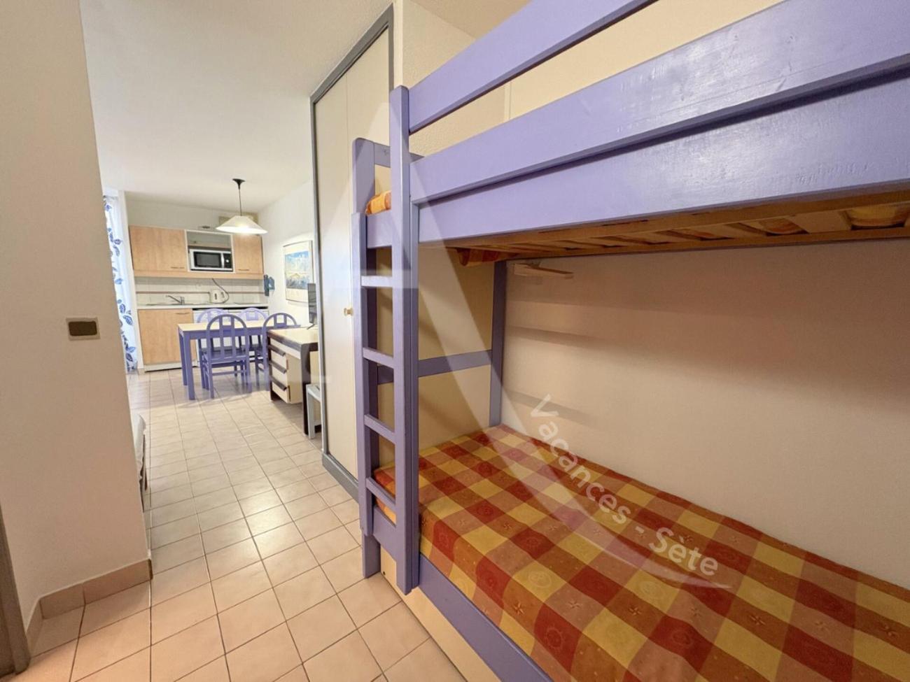 Studio Vue Mer Avec Pkg, Piscine, Tennis, Plage Direct Sète Exteriér fotografie