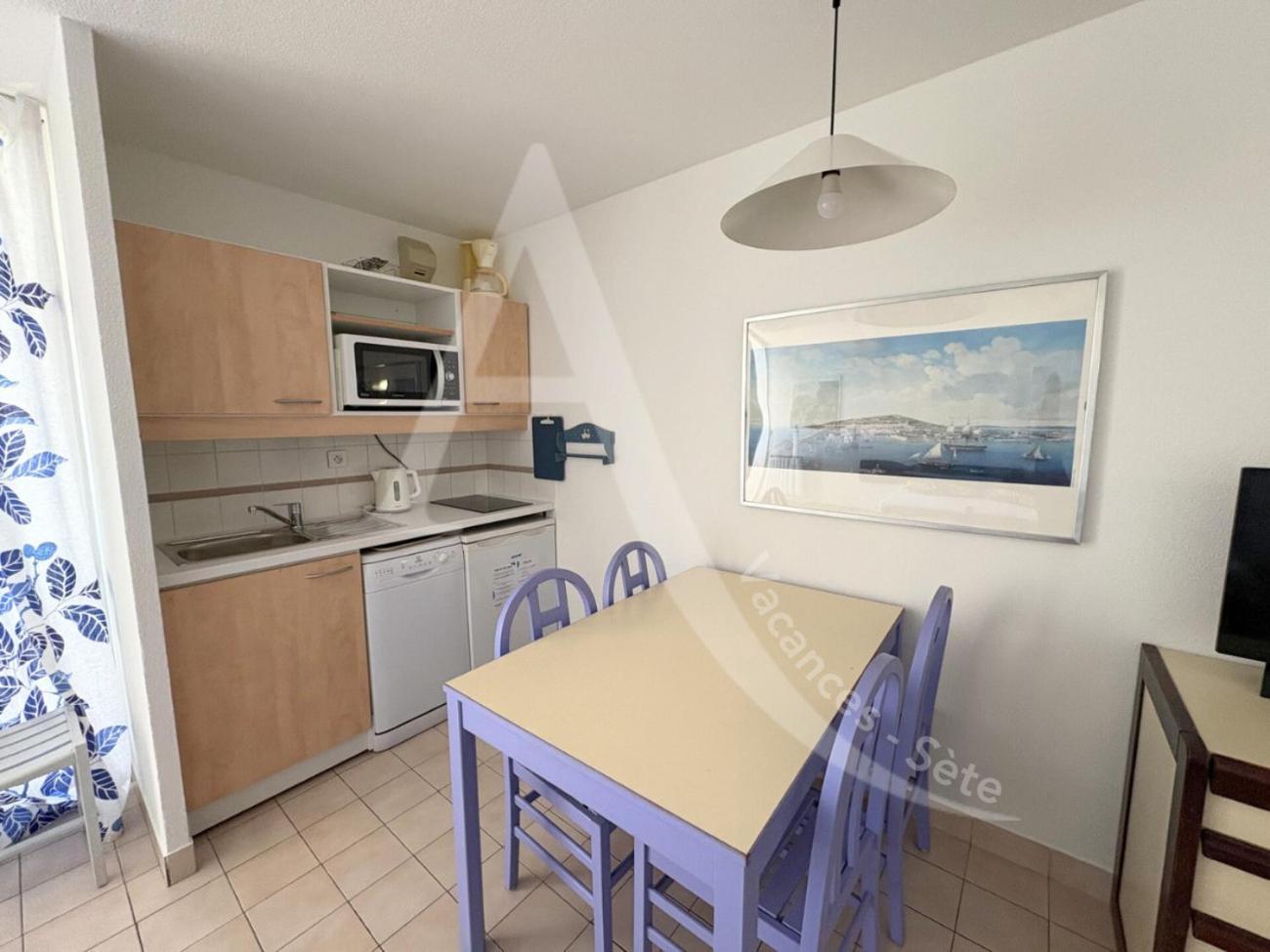 Studio Vue Mer Avec Pkg, Piscine, Tennis, Plage Direct Sète Exteriér fotografie
